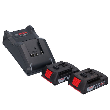 Bosch GSR 18V-55 Profesjonalna akumulatorowa wiertarko-wkrętarka 18 V 55 Nm bezszczotkowa + 2x akumulator 2,0 Ah + ładowarka