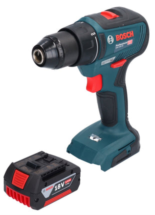 Bosch GSR 18V-55 Taladro atornillador inalámbrico profesional 18 V 55 Nm sin escobillas + 1x batería 5,0 Ah - sin cargador