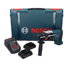 Akumulatorowy młot udarowo-obrotowy Bosch GBH 18V-28 DC Professional 18 V 3,4 J SDS Plus Brushless + 2x akumulator ProCORE 4,0 Ah + ładowarka + XL-Boxx