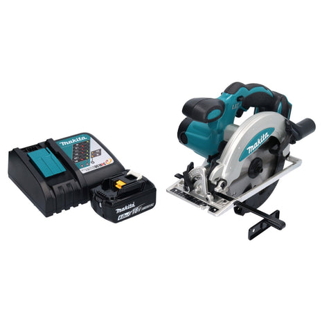 Makita DSS 610 RG1 Akumulatorowa pilarka tarczowa 18 V 165 mm + 1x akumulator 6,0 Ah + ładowarka