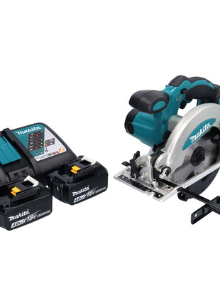 Sierra circular a batería Makita DSS 610 RM 18 V 165 mm + 2 baterías 4,0 Ah + cargador