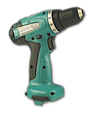 Makita 6271 DWPLE 12 V Ni-MH Akku Bohrschrauber: ML 120 Akku Lampe, 2x Makita Akku 12V - 1,3Ah Ni-Cd, Ladegerät, Koffer
