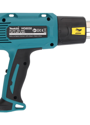 Makita HG 6030 K pistola de aire caliente 1800 W 50 - 600 °C + 4x boquilla + estuche