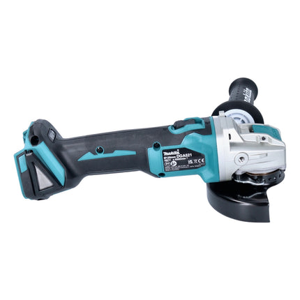 Makita DGA 521 ZX1 Akumulatorowa szlifierka kątowa 18 V 125 mm X-LOCK Brushless Solo - bez akumulatora, bez ładowarki