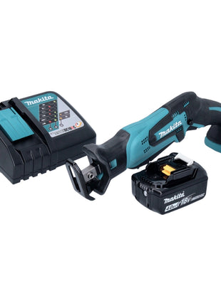 Makita DJR 185 RM1 Sierra sable a batería 18 V + 1x batería 4,0 Ah + cargador