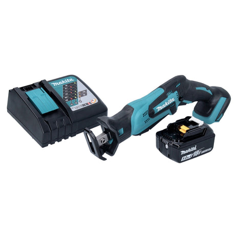 Makita DJR 185 RT1 batería Sierra sable 18 V + 1x batería 5,0 Ah + cargador