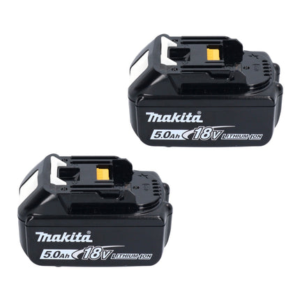 Makita DUC 406 TB Akumulatorowa pilarka łańcuchowa 36 V ( 2x 18 V ) 40 cm bezszczotkowa + 2x akumulator 5,0 Ah - bez ładowarki