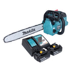 Makita DUC 406 RTB Akumulatorowa pilarka łańcuchowa 36 V ( 2x 18 V ) 40 cm bezszczotkowa + 2x akumulator 5,0 Ah + ładowarka