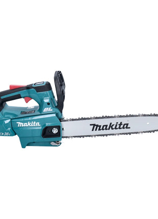 Motosierra a batería Makita DUC 356 GB 36 V (2x 18 V) 35 cm sin escobillas + 2x batería 6,0 Ah - sin cargador