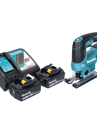 Makita DJV 184 RG Akku Pendelhub Stichsäge 18 V Brushless + 2x Akku 6,0 Ah + Ladegerät - Toolbrothers