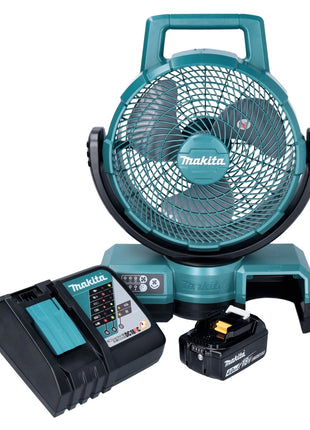 Makita DCF 203 RM1 ventilador de batería 14,4 V - 18 V + 1x batería 4,0 Ah + cargador