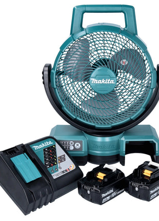 Makita DCF 203 RM ventilateur sans fil 14,4 V - 18 V + 2x batterie 4,0 Ah + chargeur