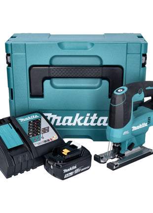 Makita DJV 184 RT1J Akku Pendelhub Stichsäge 18 V Brushless + 1x Akku 5,0 Ah + Ladegerät + Makpac - Toolbrothers