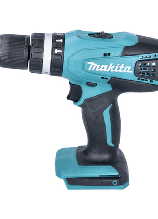 Makita UR 180 DZ Akku Rasentrimmer 18 V 260 mm G-Serie + HP 457 DWE10 Akku Schlagbohrschrauber 18 V 42 Nm + 2x Akku 1,5 Ah + Ladegerät + 74 tlg. Bit Bohrer Set