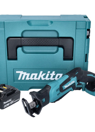 Makita DJR 185 G1J Scie sabre sans fil Recipro 18 V + 1x Batterie 6.0 Ah + Coffret Makpac - sans chargeur