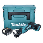 Makita DJR 185 G1J Scie sabre sans fil Recipro 18 V + 1x Batterie 6.0 Ah + Coffret Makpac - sans chargeur