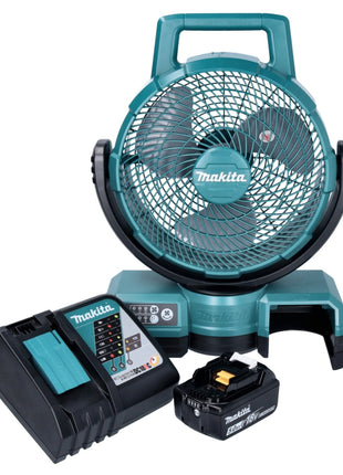 Makita DCF 203 RT1 Akku Lüfter Ventilator 14,4 V - 18 V + 1x Akku 5,0 Ah + Ladegerät