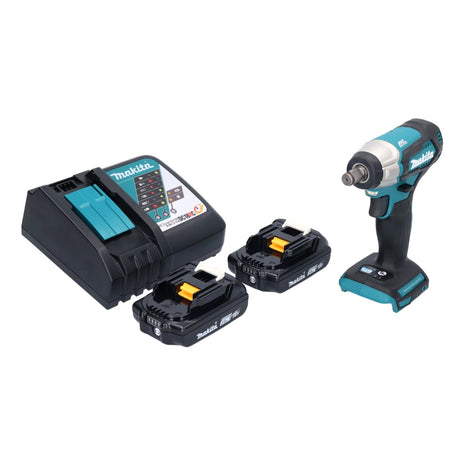 Makita DTW 181 RA Akku Schlagschrauber 18 V 210 Nm 1 2 Brushless 2x Akku 2 0 Ah Ladegeraet 1 - toolbrothers