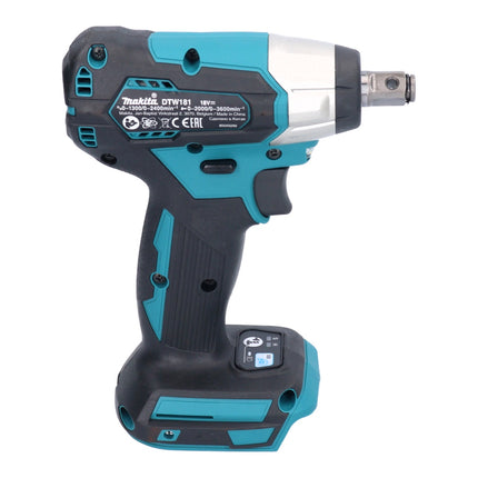 Makita DTW 181 F1 akumulatorowy klucz udarowy 18 V 210 Nm 1/2" bezszczotkowy + 1x akumulator 3,0 Ah - bez ładowarki