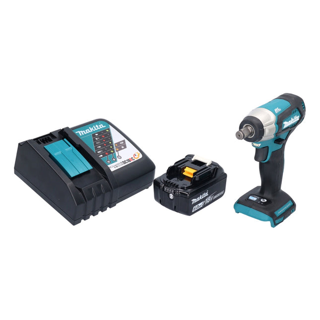 Makita DTW 181 RG1 akumulatorowy klucz udarowy 18 V 210 Nm 1/2" bezszczotkowy + 1x akumulator 6,0 Ah + ładowarka