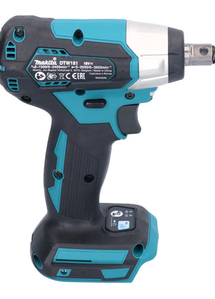 Makita DTW 181 RG1 Akku Schlagschrauber 18 V 210 Nm 1/2" Brushless + 1x Akku 6,0 Ah + Ladegerät