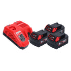 Milwaukee M18 NRG-503 Akku Starter Set 18 V + 3x M18 B5 Akku 5,0 Ah + M12-18 FC Ladegerät ( 4933451423 ) - Toolbrothers