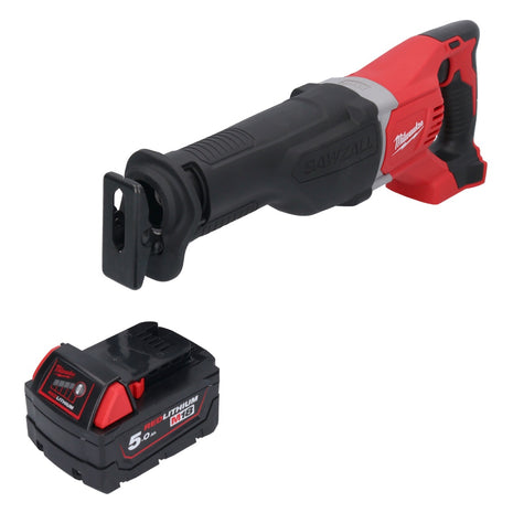 Milwaukee M18 BSX-501 Akku Recipro Säbelsäge 18 V + 1x Akku 5,0 Ah - ohne Ladegerät