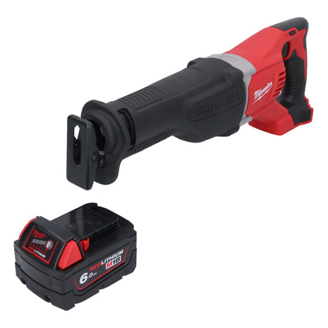 Milwaukee M18 BSX-601 Akku Recipro Säbelsäge 18 V + 1x Akku 6,0 Ah - ohne Ladegerät