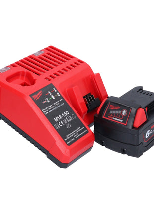 Soplador de aire caliente a batería Milwaukee M18 BHG-601 18 V 470 °C + 1x batería 6,0 Ah + cargador