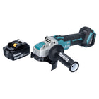 Makita DGA 521 M1X1 Akku Winkelschleifer 18 V 125 mm X-LOCK Brushless + 1x Akku 4,0 Ah - ohne Ladegerät