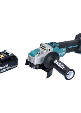 Makita DGA 521 T1X1 Akumulatorowa szlifierka kątowa 18 V 125 mm X-LOCK Bezszczotkowa + 1x akumulator 5,0 Ah - bez ładowarki