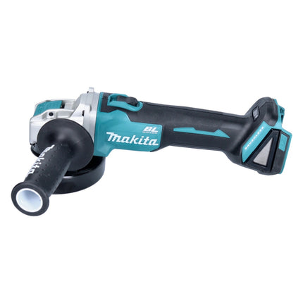 Makita DGA 521 RMX1J Akumulatorowa szlifierka kątowa 18 V 125 mm X-LOCK Bezszczotkowa + 2x akumulator 4,0 Ah + ładowarka + Makpac