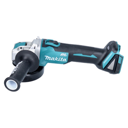 Makita DGA 521 T1X1J Akumulatorowa szlifierka kątowa 18 V 125 mm X-LOCK Brushless + 1x akumulator 5,0 Ah + Makpac - bez ładowarki