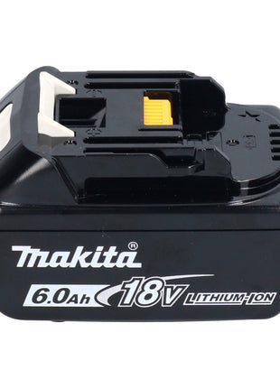 Amoladora angular a batería Makita DGA 521 G1X1J 18 V 125 mm X-LOCK Brushless + 1x batería 6,0 Ah + Makpac - sin cargador