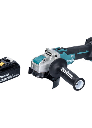 Makita DGA 521 G1X1 Akumulatorowa szlifierka kątowa 18 V 125 mm X-LOCK Bezszczotkowa + 1x akumulator 6,0 Ah - bez ładowarki