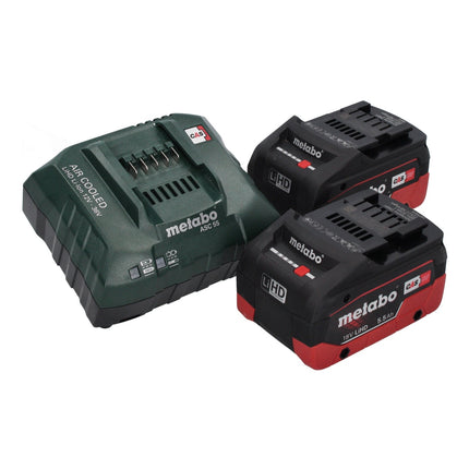 Metabo BS 18 LT BL akumulatorowa wiertarko-wkrętarka 18 V 75 Nm bezszczotkowa + 2x akumulator 5,5 Ah + ładowarka + metaBOX