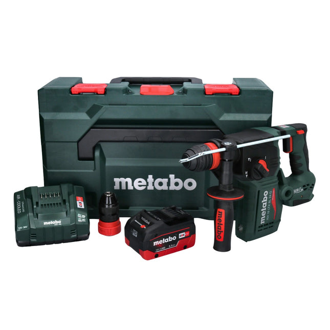 Metabo KH 18 LTX BL 24 Q akumulatorowy młot udarowo-obrotowy 18 V 2,2 J + 1x akumulator 5,5 Ah + ładowarka + metaBOX