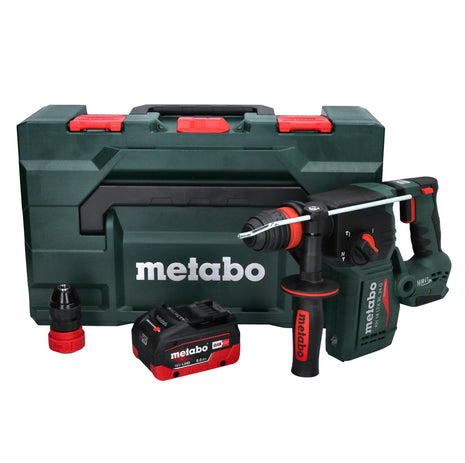 Metabo KH 18 LTX BL 24 Q Akku Kombihammer 18 V 2,2 J + 1x Akku 8,0 Ah + metaBOX - ohne Ladegerät