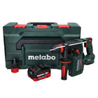 Metabo KH 18 LTX BL 24 Q akumulatorowy młot udarowo-obrotowy 18 V 2,2 J + 1x akumulator 10,0 Ah + metaBOX - bez ładowarki