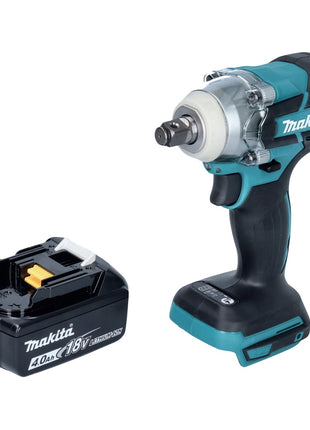 Makita DTW 285 M1 Akku Schlagschrauber 18 V 280 Nm 1/2" Brushless + 1x Akku 4,0 Ah - ohne Ladegerät