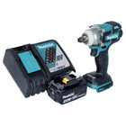 Makita DTW 285 RM1 Akku Schlagschrauber 18 V 280 Nm 1/2