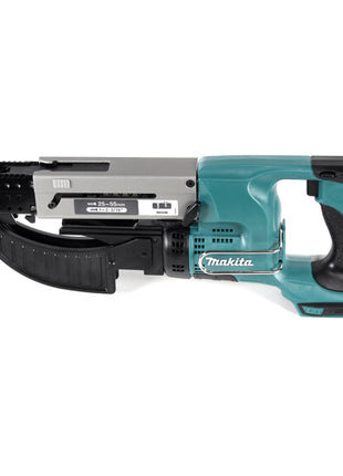 Makita DFR 550 ZJ Akku Magazinschrauber 18 V 25 - 55 mm + Makpac - ohne Akku, ohne Ladegerät - Toolbrothers