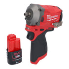 Milwaukee M12 FIW38-301 akumulatorowy klucz udarowy 12 V 339 Nm 3/8