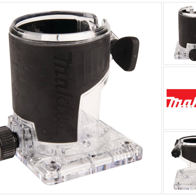 Moduł frezarki krawędziowej Makita 6 / 8 mm do frezarek wielofunkcyjnych DRT50/RT0700C ( 199089-4 ) przezroczysty