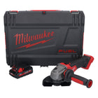 Milwaukee M18 FSAG125X-301X Akku Winkelschleifer 18 V 125 mm Brushless + 1x Akku 3,0 Ah + HD Box - ohne Ladegerät