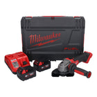 Milwaukee M18 FSAG125X-602X Akku Winkelschleifer 18 V 125 mm Brushless + 2x Akku 6,0 Ah + Ladegerät + HD Box