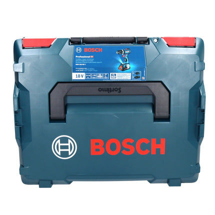 Bosch GSB 18V-90 C Profesjonalna akumulatorowa wiertarko-wkrętarka udarowa 18 V 64 Nm bezszczotkowa + 2x akumulator ProCORE 8,0 Ah + ładowarka + L-Boxx
