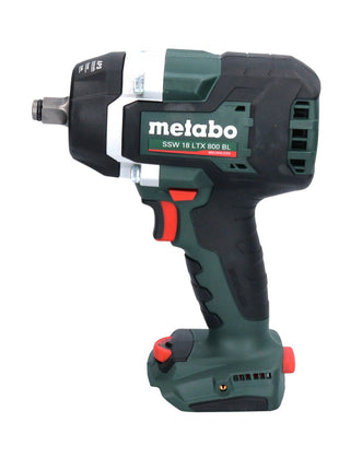 Metabo SSW 18 LTX 800 BL akumulatorowy klucz udarowy 18 V 800 Nm 1/2" bezszczotkowy + 1x akumulator 4,0 Ah + ładowarka + metaBOX