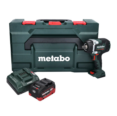 Metabo SSW 18 LTX 800 BL akumulatorowy klucz udarowy 18 V 800 Nm 1/2" bezszczotkowy + 1x akumulator 5,5 Ah + ładowarka + metaBOX