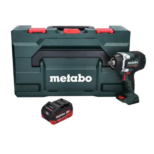 Metabo SSW 18 LTX 800 BL akumulatorowy klucz udarowy 18 V 800 Nm 1/2" bezszczotkowy + 1x akumulator 8,0 Ah + metaBOX - bez ładowarki